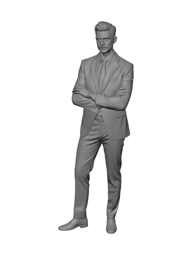 3D model for Ein Mensch mit anzug