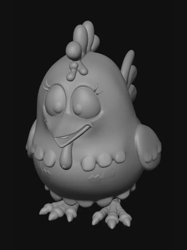 3D model for Galinha Pintadinha