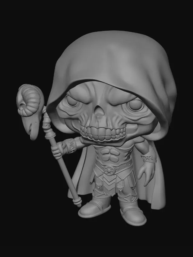 3D model for Shadowcloak Lich