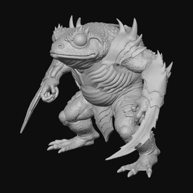 3D model for Amphibian Warrior