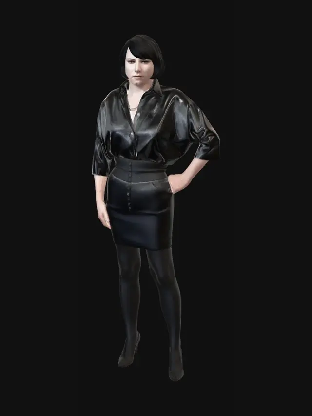 3D model for mona