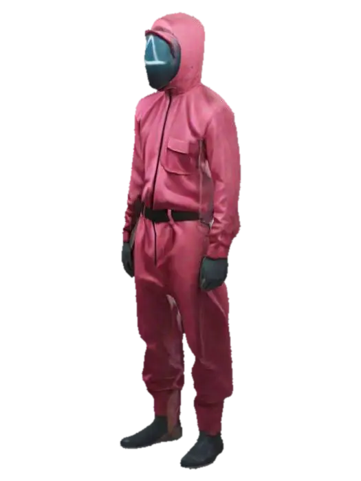 Squid Game Guard - Cool 3D model, vytvořený pomocí AI
