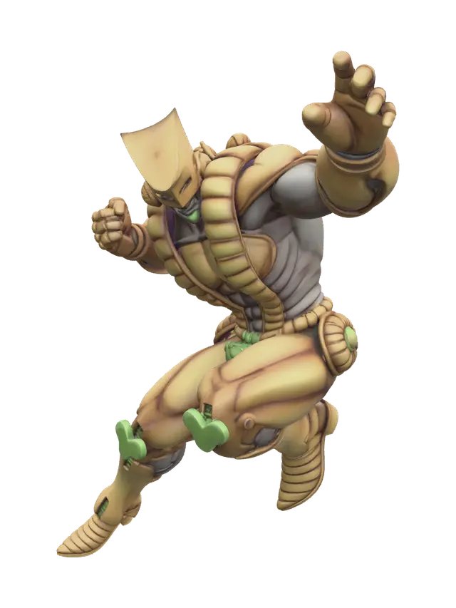 3D model for Ornate Za Warudo