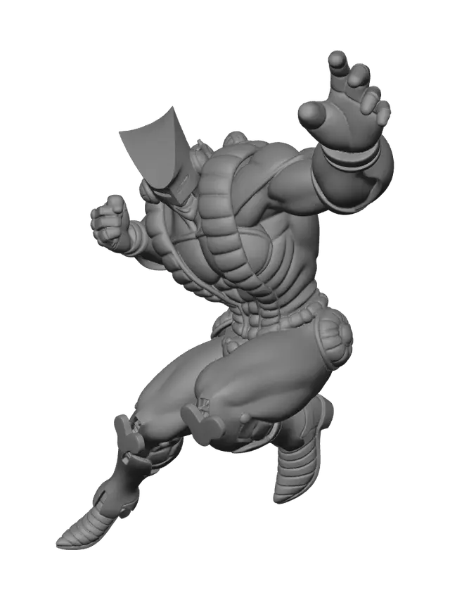 3D model for Ornate Za Warudo