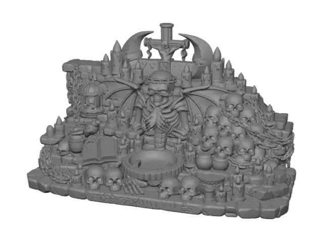 3D model for Altar of the Damned