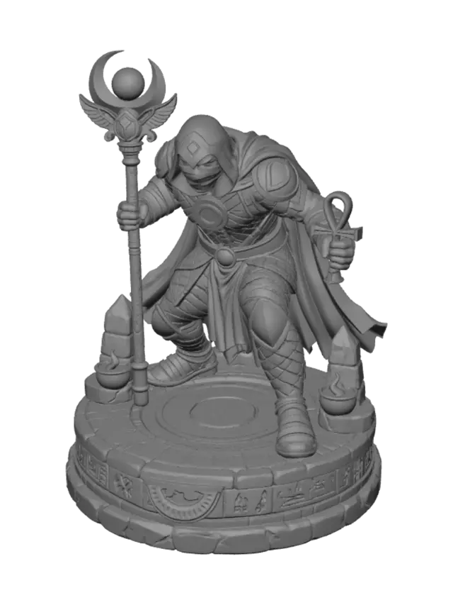 3D model for Moonlit Sentinel