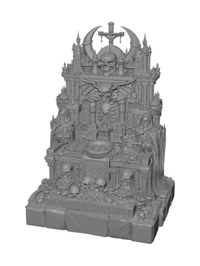 3D model for Infernal Throne of Bones