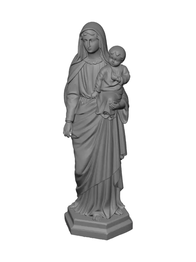 3D model for Madonna and Child