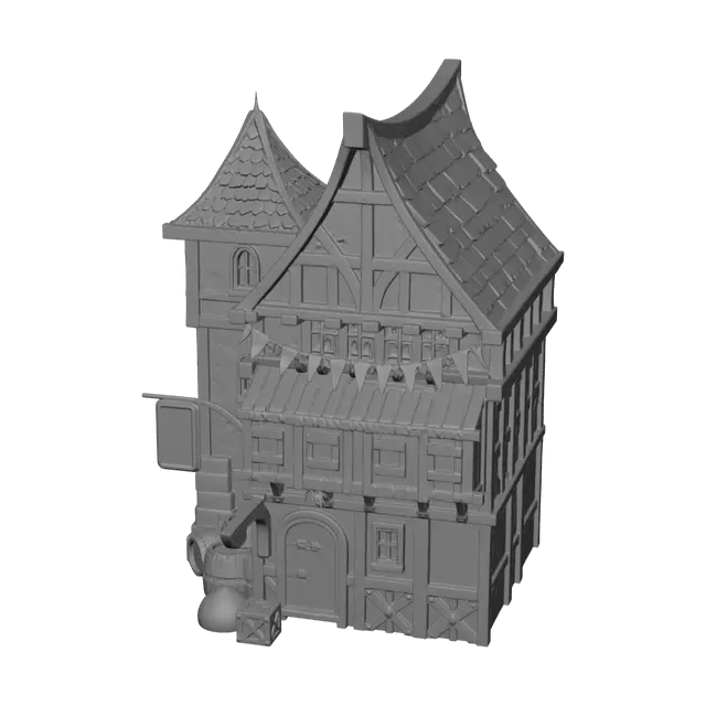 3D model for Modern Medieval City