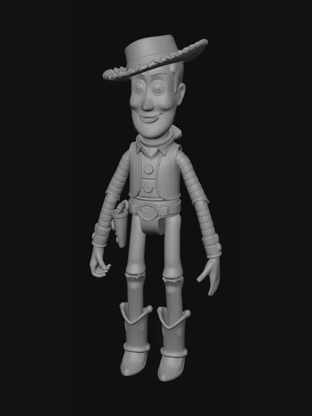 3D model for Woody