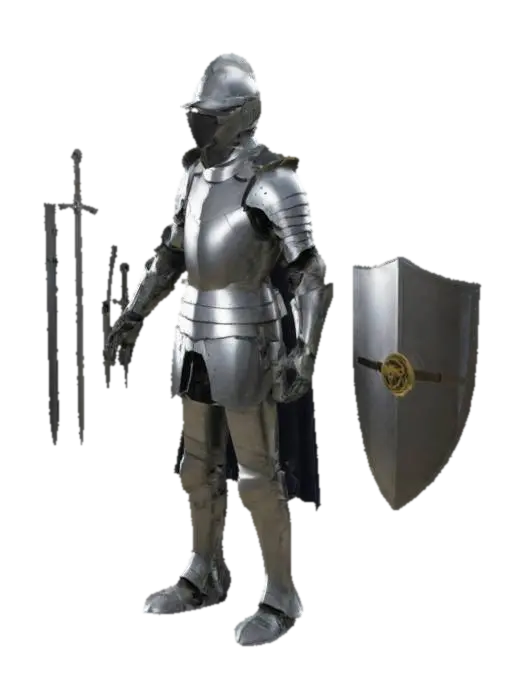 armor 2021 - Gentileschi 3D model, vytvořený pomocí AI
