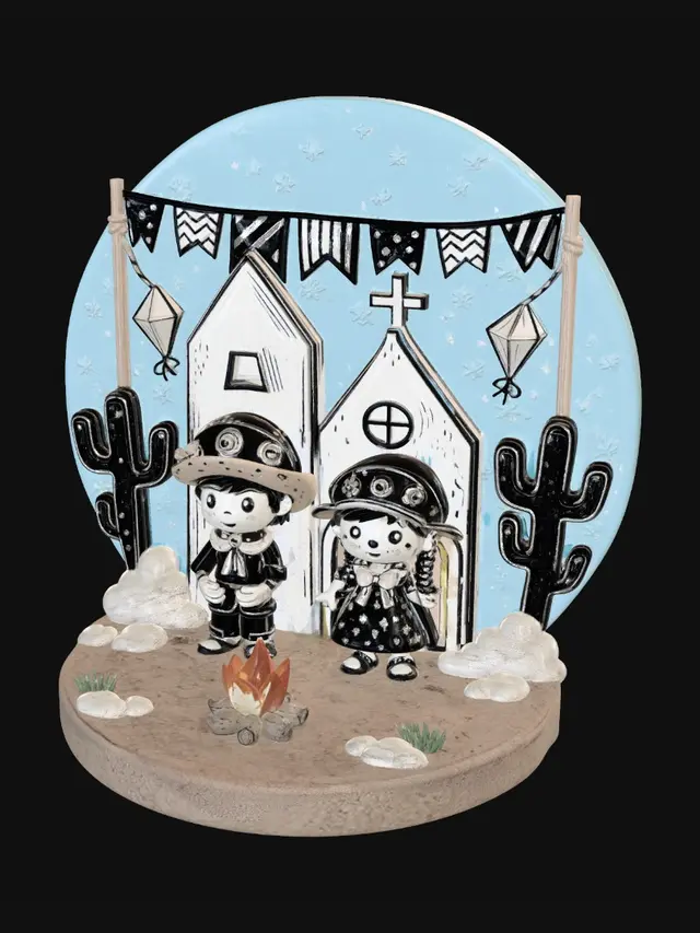 3D model for Starry Desert Chapel