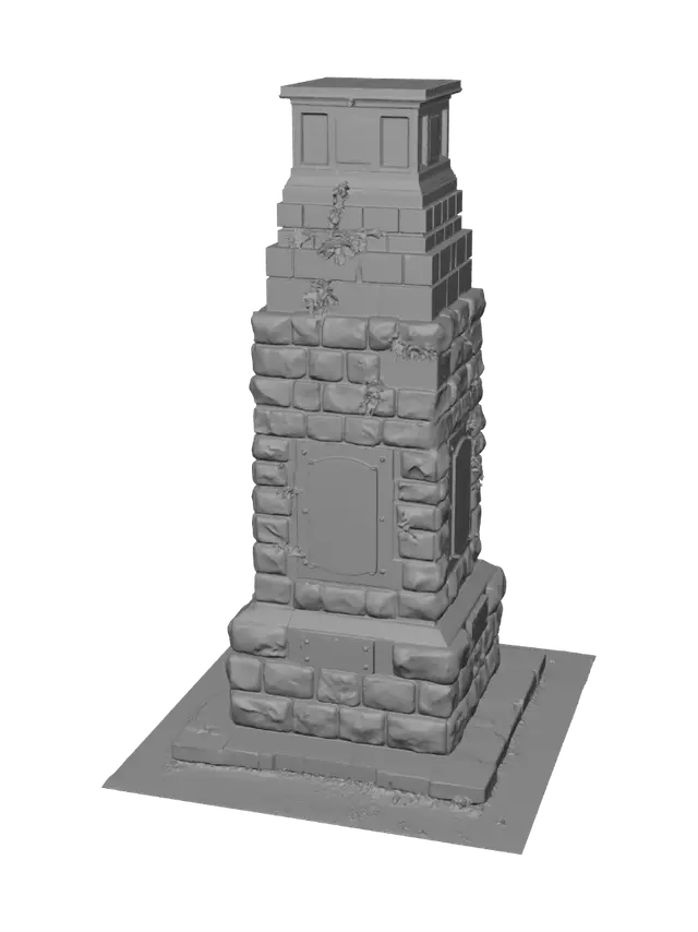 3D model for Glorious Dead Memorial