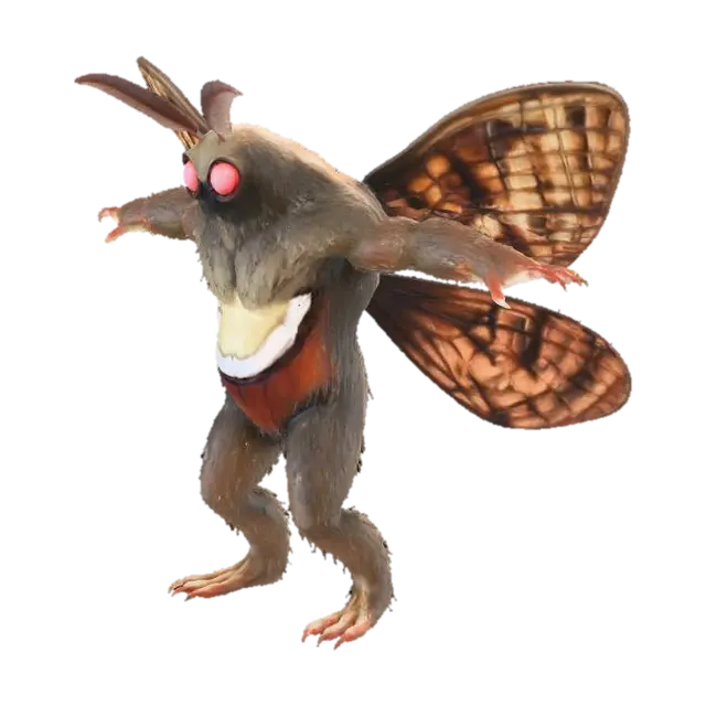 Mothmanalo Cocosalo - Cryptids AI 생성 3D 모델