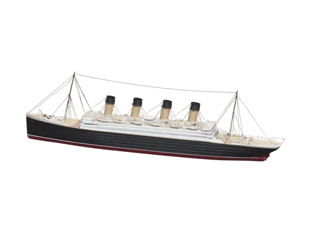 3D model for Ornate Titanic Bow