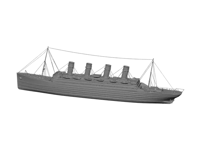 3D model for Ornate Titanic Bow