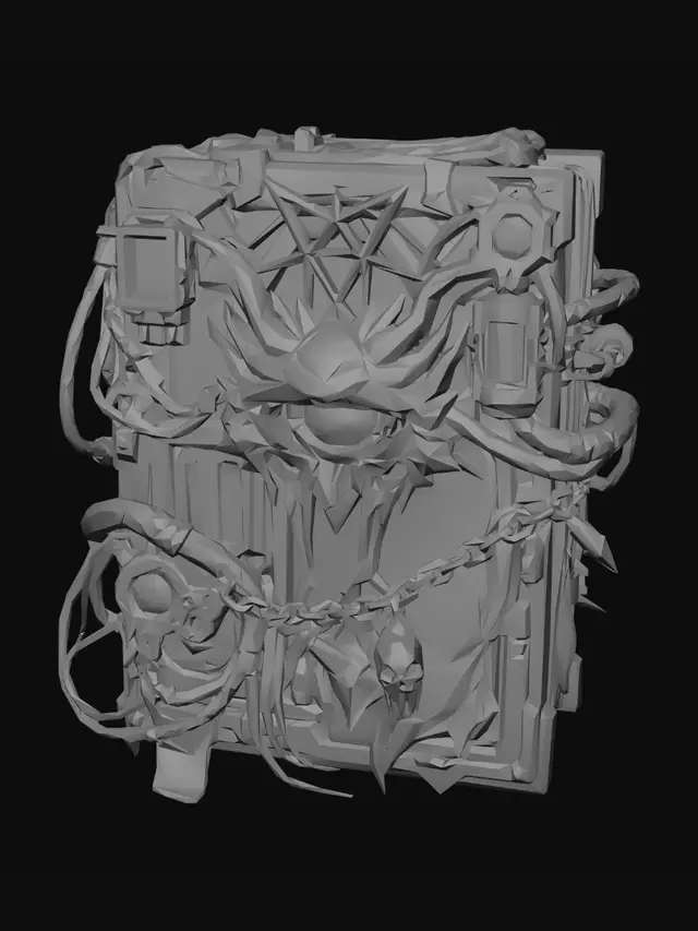 3D model for The Infernal Grimoire