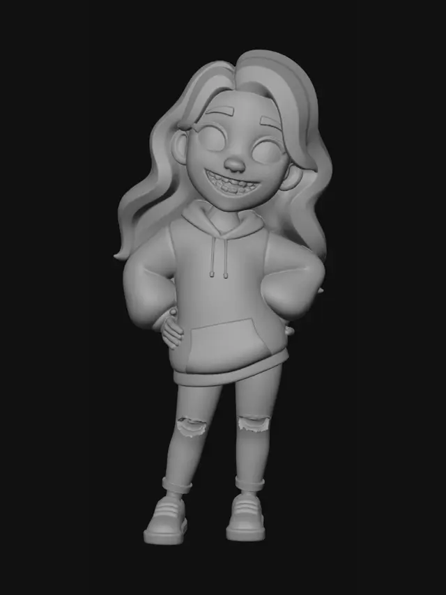 3D model for Pastel Park Portrait