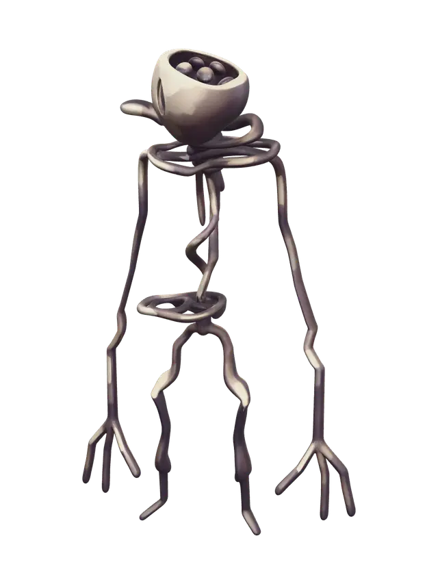 3D model for Stylized Backrooms Entity