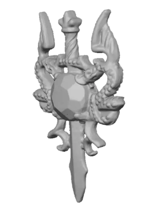 3D model for Dragon's Ruby Emblem