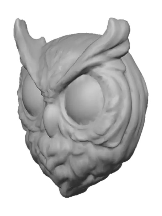 3D model for Owl's Gaze