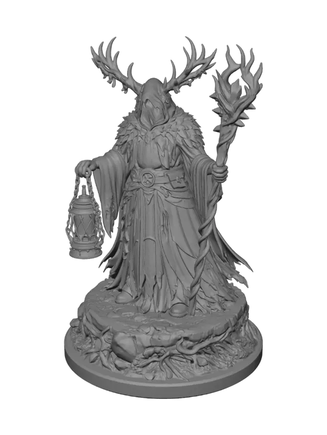 3D model for Antlered Lantern Keeper