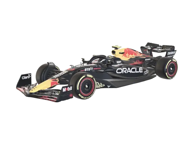Bburago's 1/64 scale Red Bull RB20 F1 Car - Livery 3D model, vytvořený pomocí AI