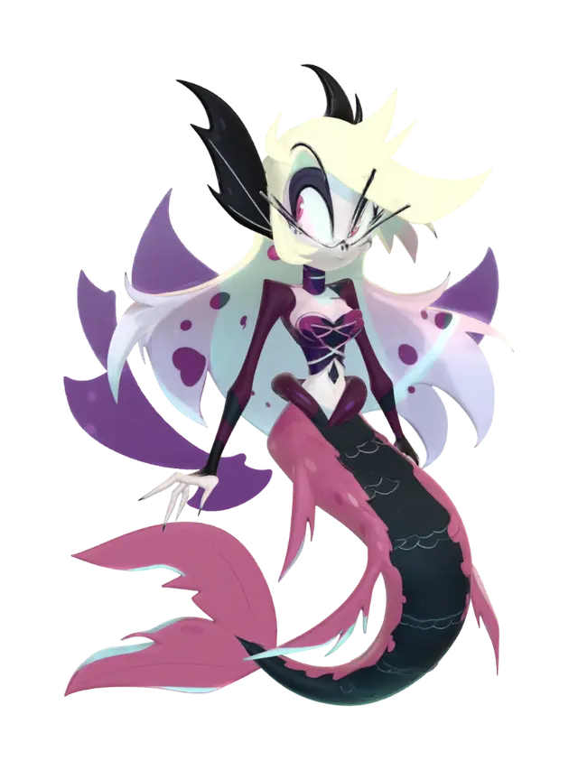 3D model for Siren of the Neon Reef