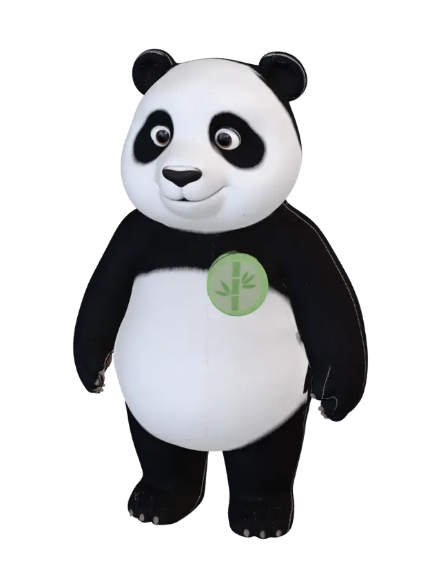 3D model for Smiling Panda