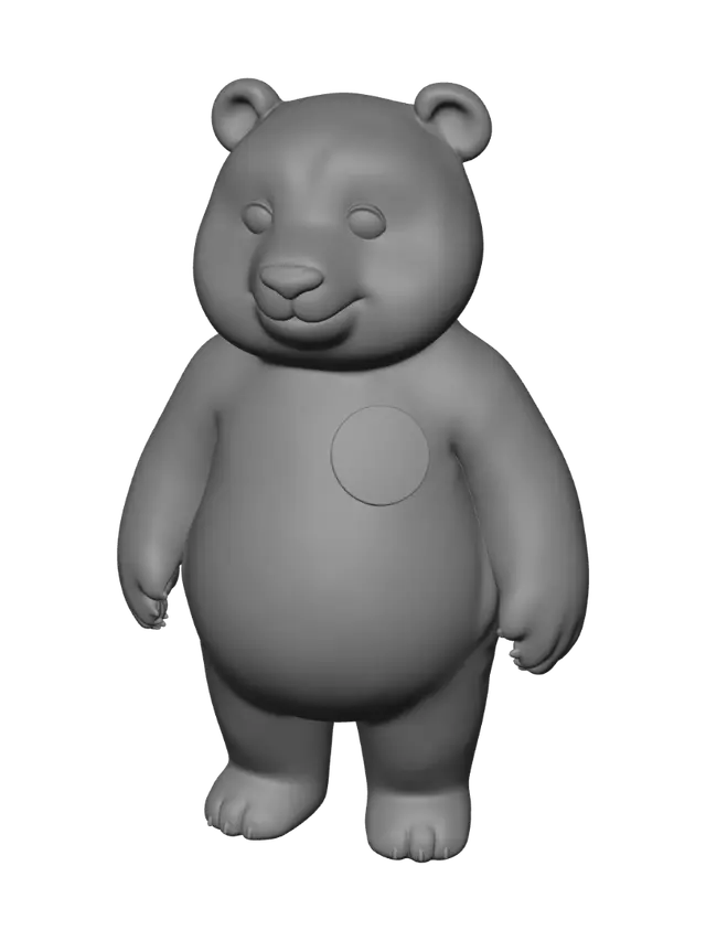 3D model for Smiling Panda