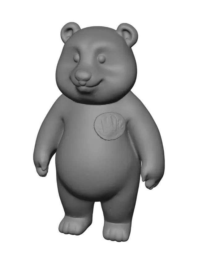 3D model for Smiling Panda