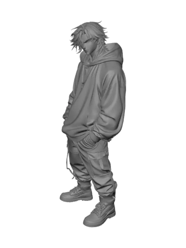 3D model for Nocturne in Blue