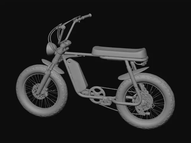 3D model for Stigo S12 Electric Fat-Tire Bike