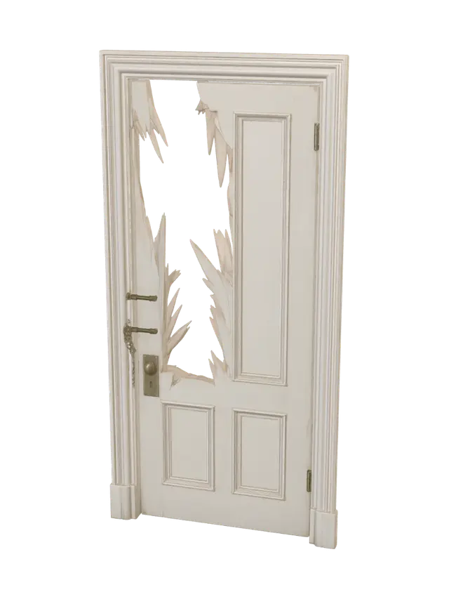 3D model for Shattered Door