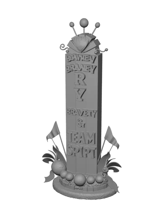 3D model for Create me a Festive Prop for commending the bravery of the german national Team, that lost due to not wanting to shoot a penalty ball but still did their worst. Its for the pitch carnival