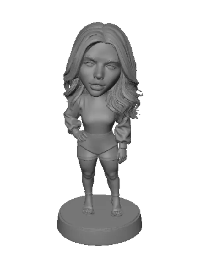 3D model for GGABRIEELLY Leopard Butterfly Figure