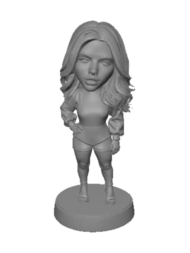 3D model for GGABRIEELLY Leopard Butterfly Figure
