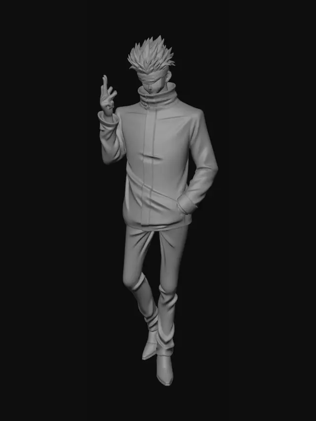 3D model for Shadowed Sorcerer