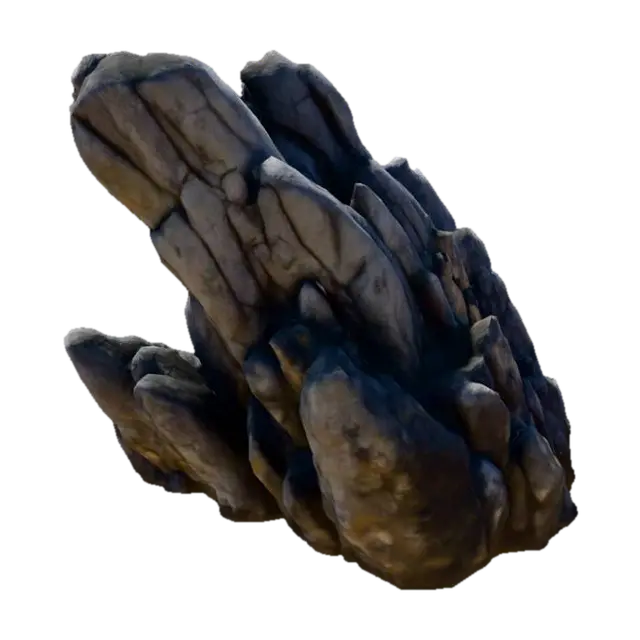 Monolithic Stone - Unreal 3D model, vytvořený pomocí AI