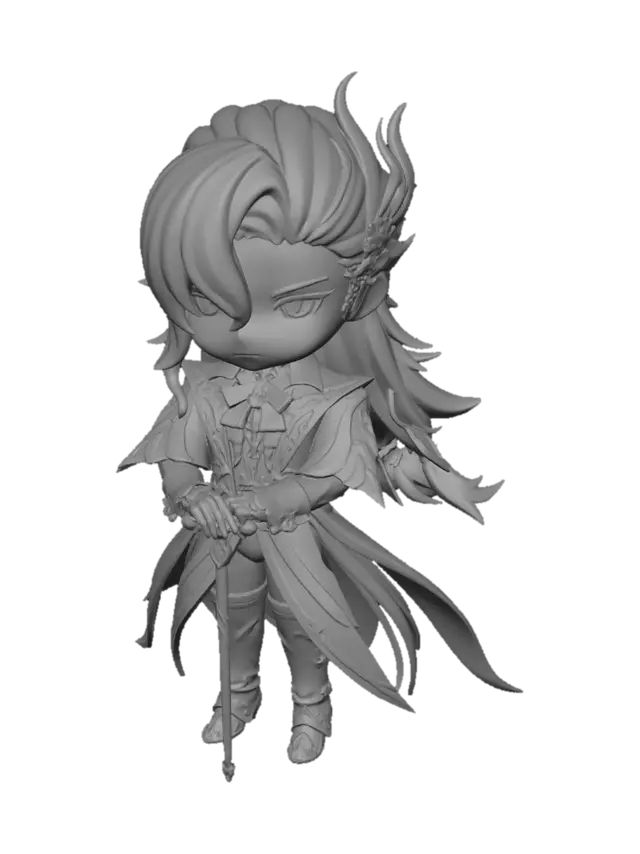 3D model for Azure Moonblade