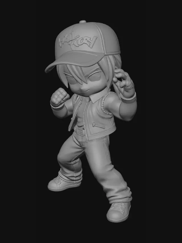 3D model for Terry Bogard
