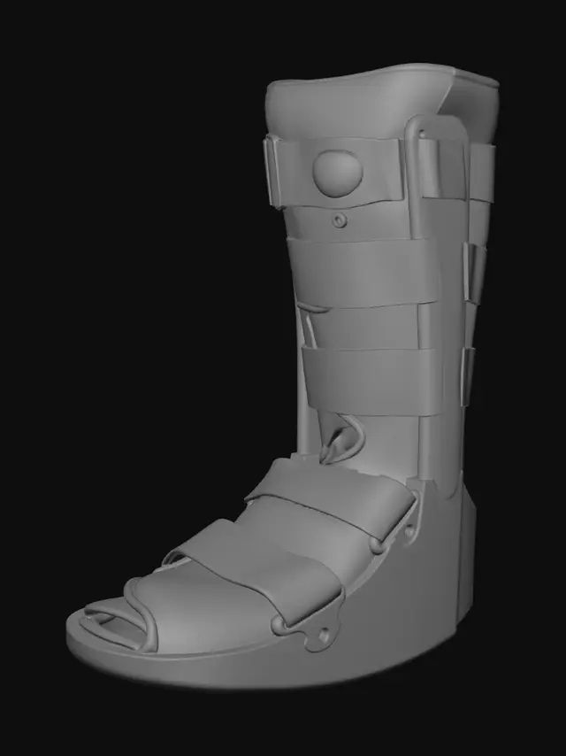 3D model for Orthopedic Air-Cast Walking Boot