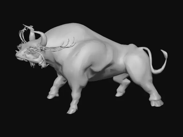 3D model for Crimson Inferno Bull