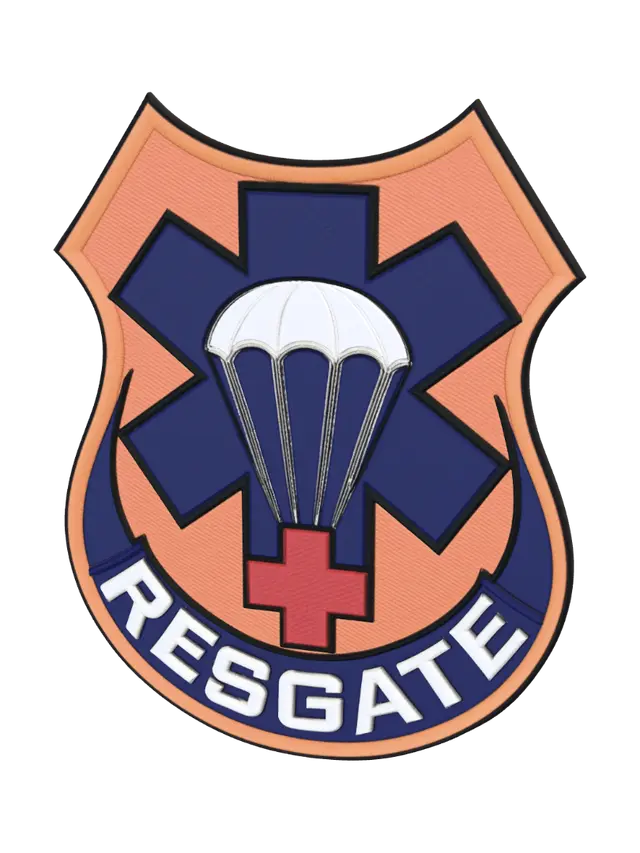 BREVE DE RESGATE - Insignia 3D model, vytvořený pomocí AI