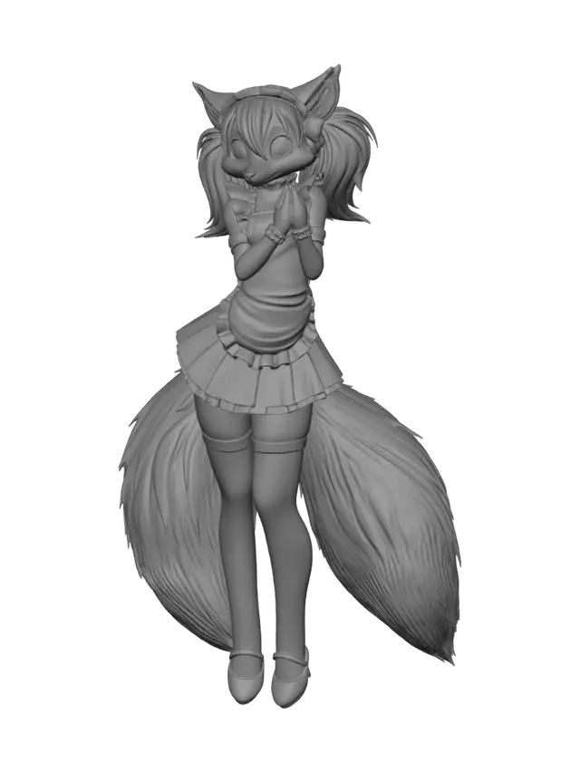 3D model for Crimson Maid