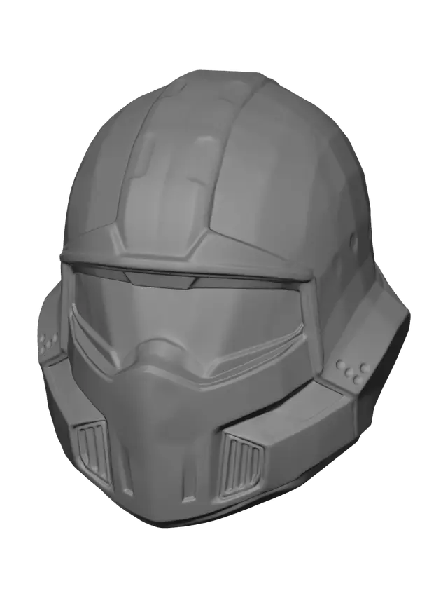 3D model for Realistic Helldiver Helmet