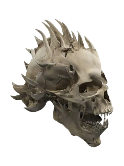 model (3) - Vertebrae 3D model, vytvořený pomocí AI