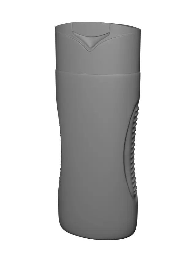 3D model for Dynamic Suspended Beads Shower Gel
