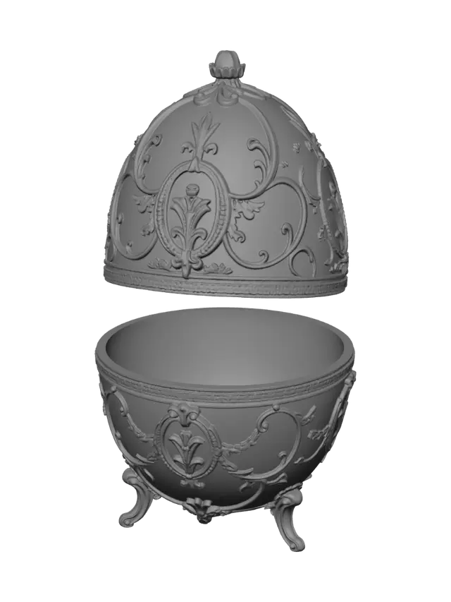 3D model for Imperial Amethyst Egg