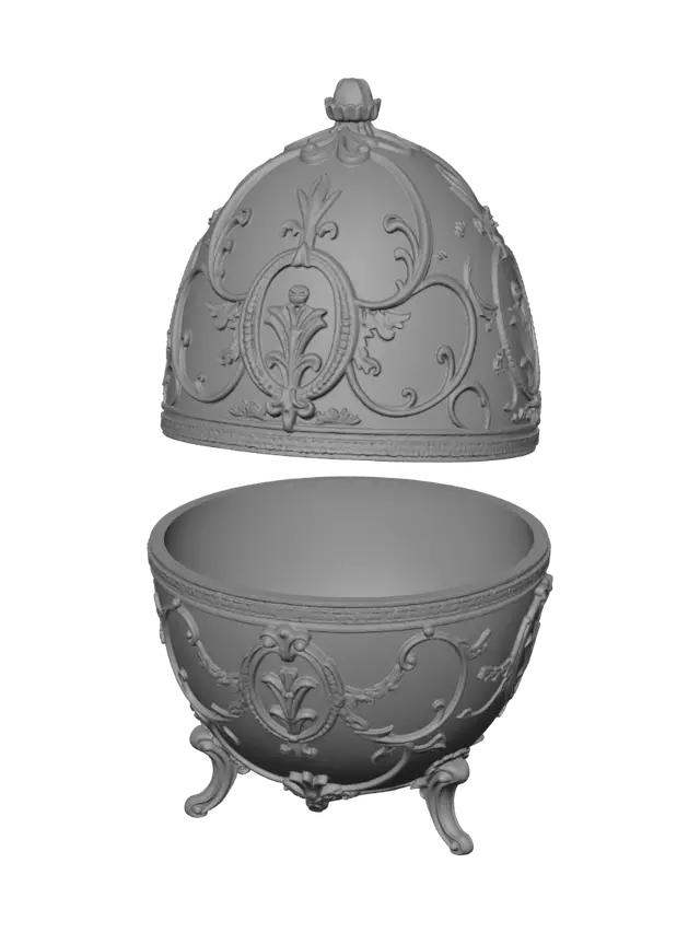 3D model for Imperial Amethyst Egg